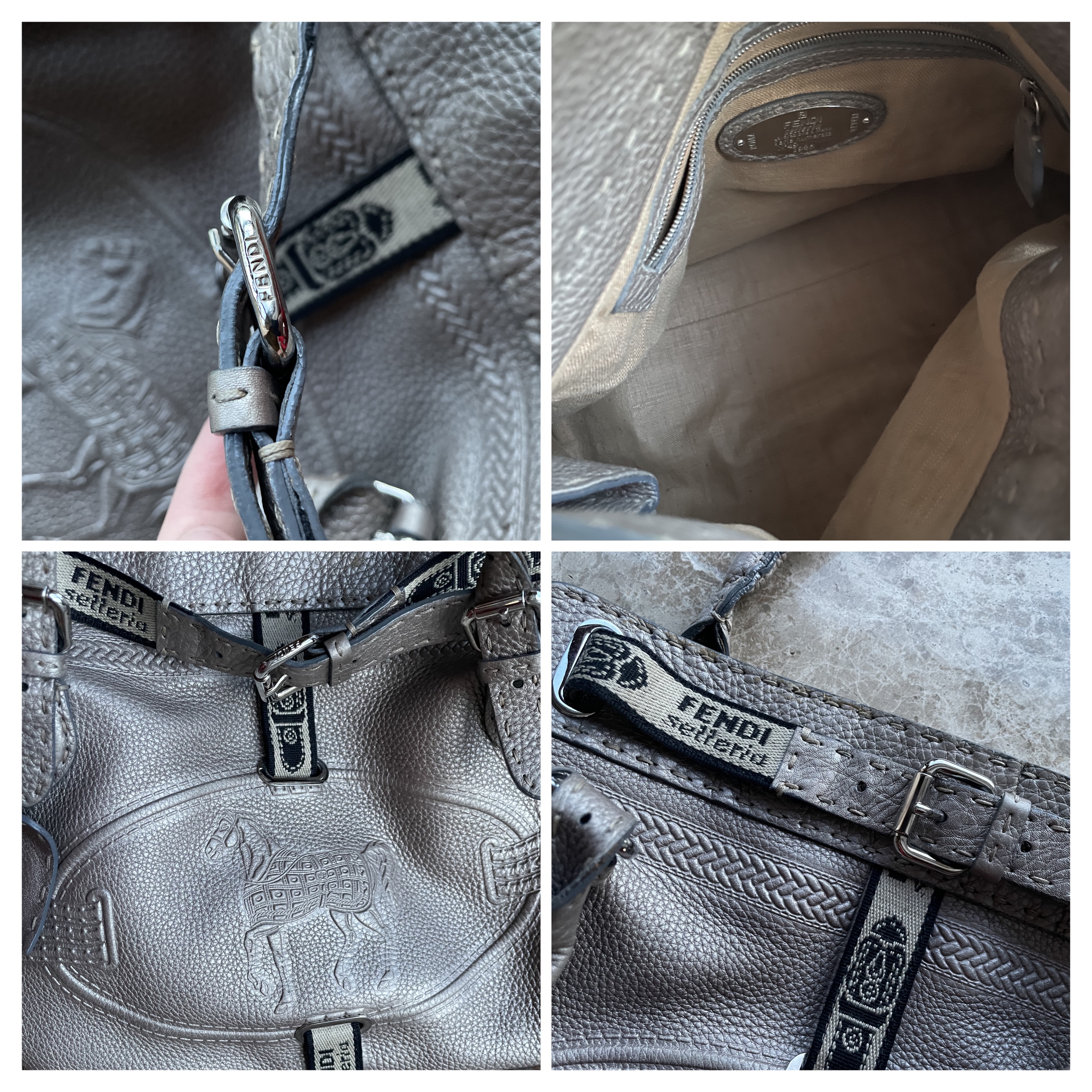Фото 4: Сумка FENDI Оригинал эксклюзивная винтажная