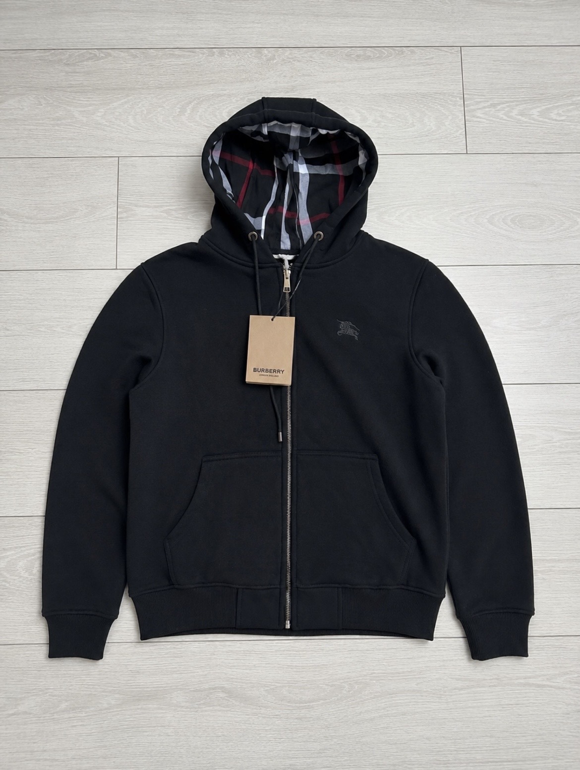 zip hoodie Burberry