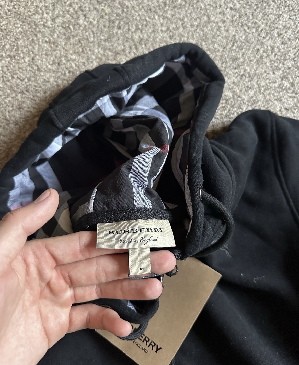 Фото 3: zip hoodie Burberry
