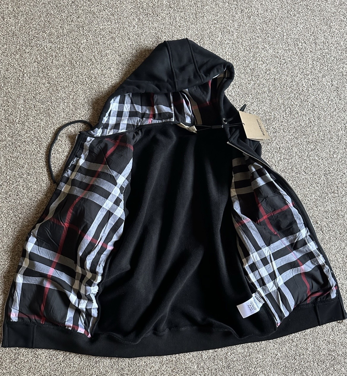 Фото 5: zip hoodie Burberry